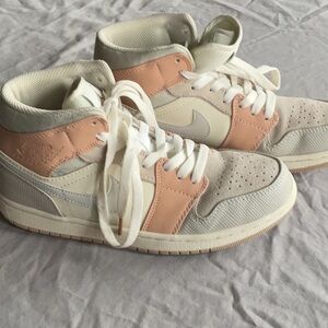 Nike Air Jordan 1 Mid ‘Milan -Air Jordan CV3044 100 Shoes